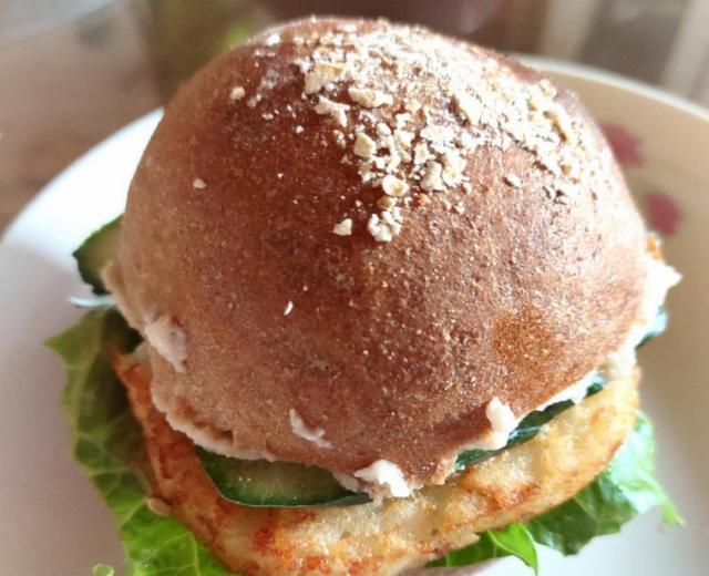 真的是“全麦”的全麦汉堡胚来啦!的做法