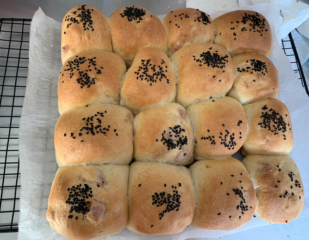 🥛超简单快手，柔软拉丝，一次发酵，牛奶小餐包