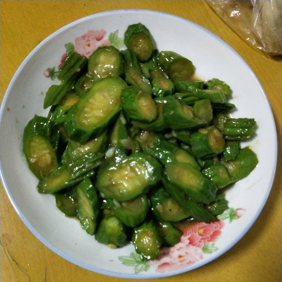 家常蚝油丝瓜 Loofa with Oyster Sauce