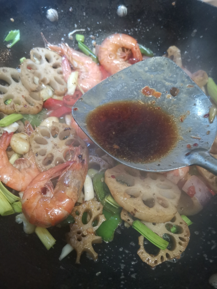 干锅虾的做法 步骤12