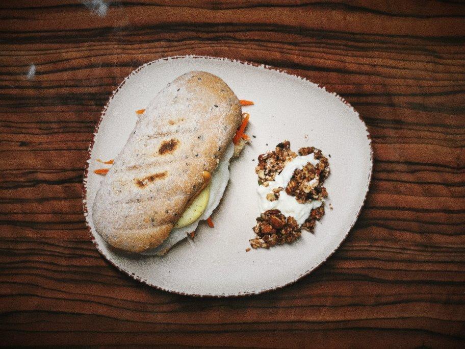 Relaxing Bake|100%全麦黑芝麻帕尼尼胚（低糖低油）