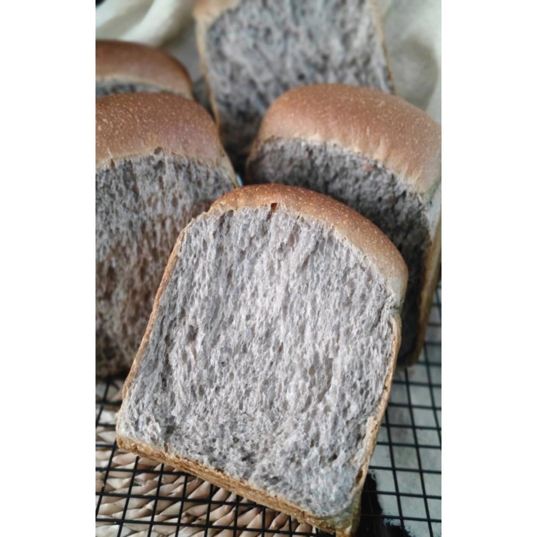 奶香黑芝麻酱吐司1000g