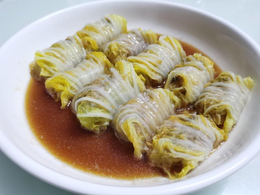 肉酿白菜卷