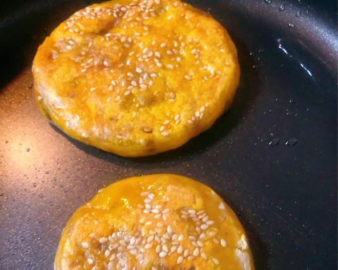 🎃南瓜红豆饼的做法