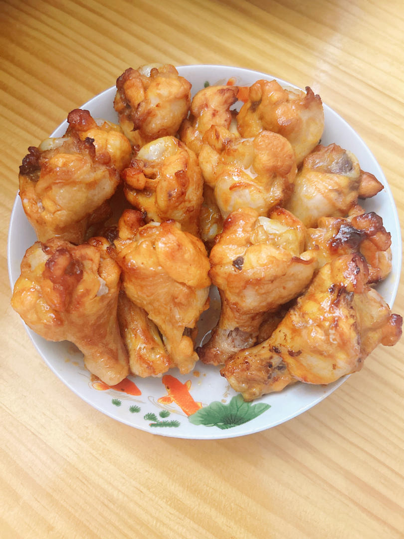 空气炸锅烤奥尔良小鸡腿🍗（鸡翅根）