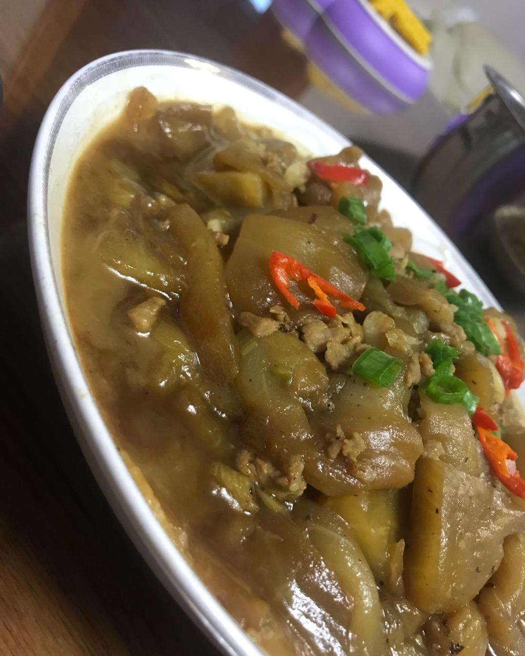 茄子！茄子！！红烧肉末茄子