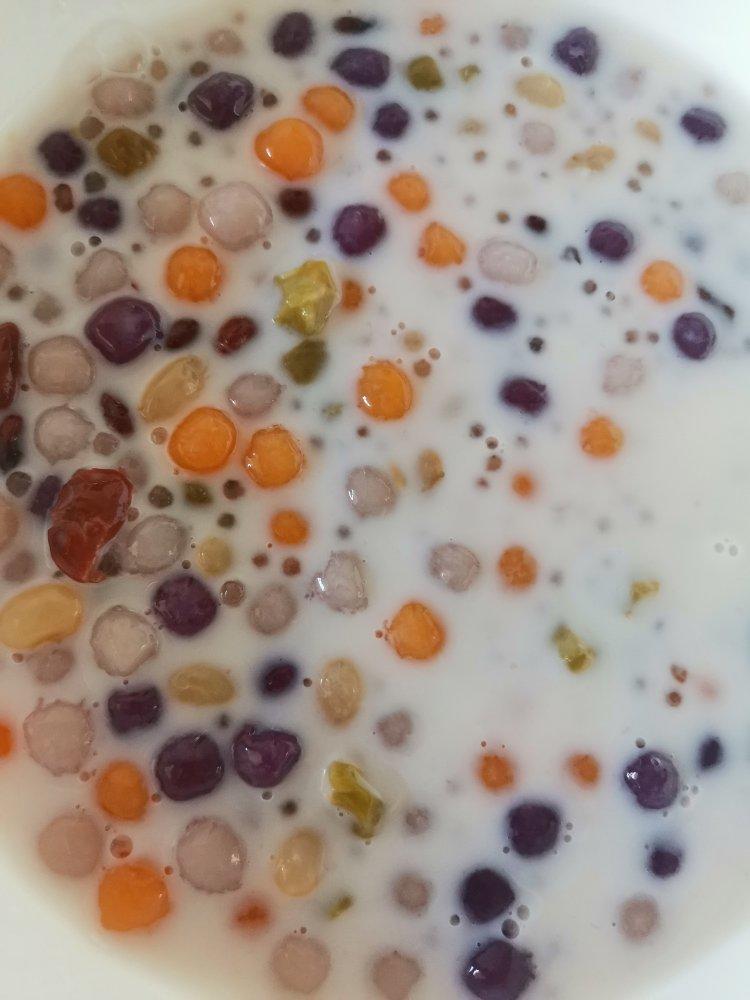 Q弹的珍珠芋圆西米露