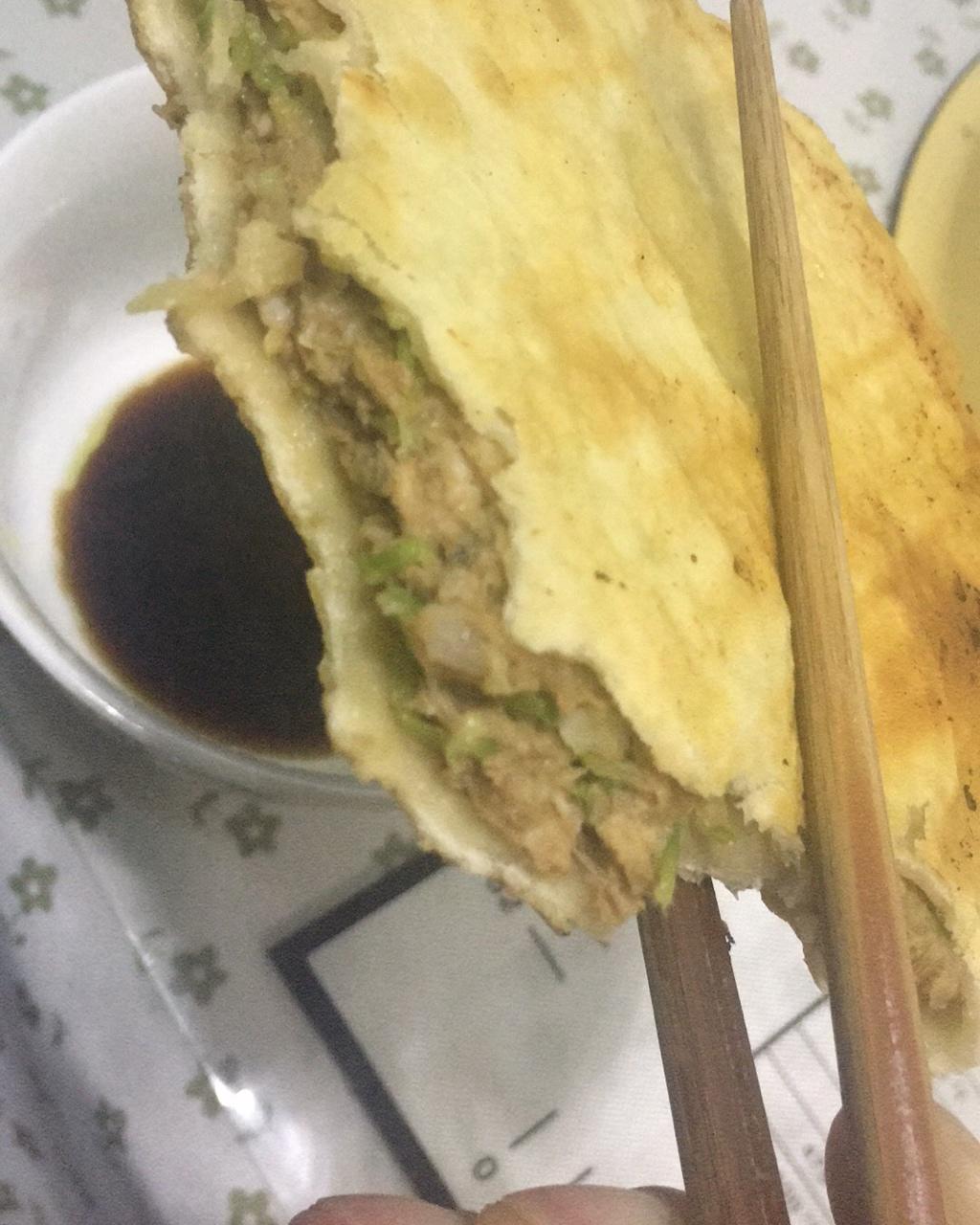 西葫芦猪肉馅饼