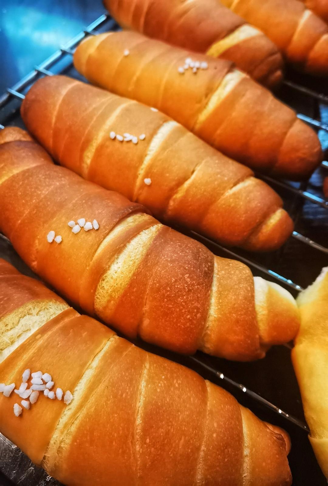 脆皮盐面包｜法国老面