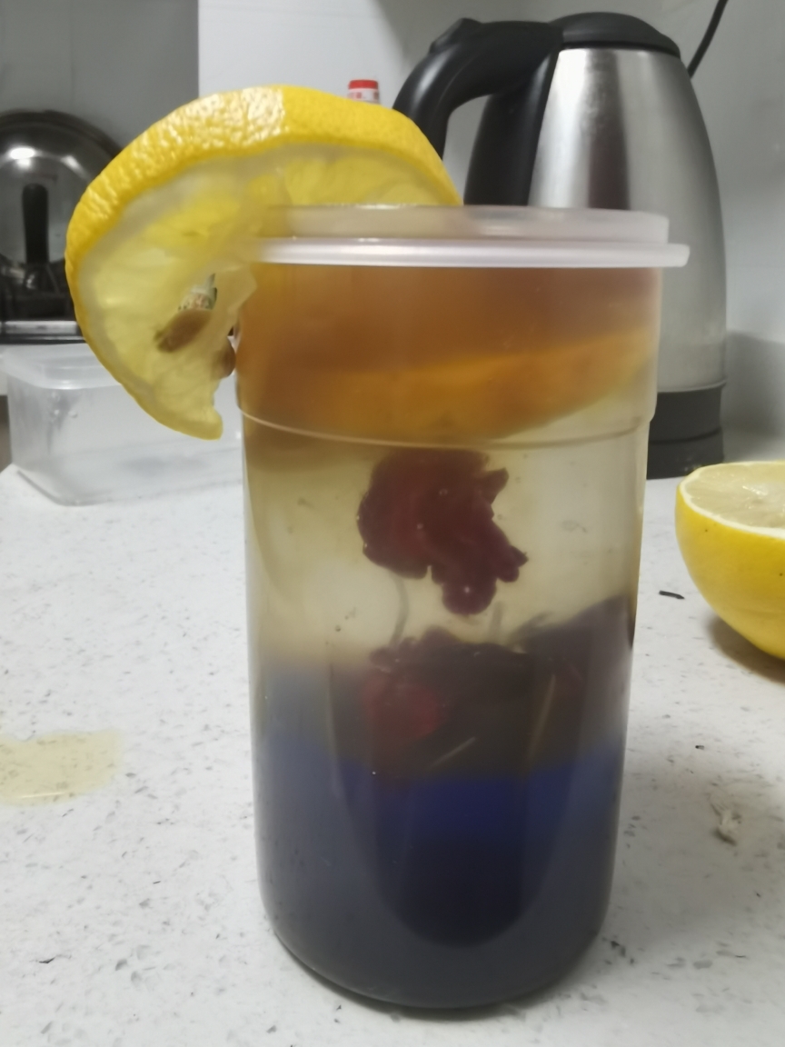 红茶柠檬冰粉的做法
