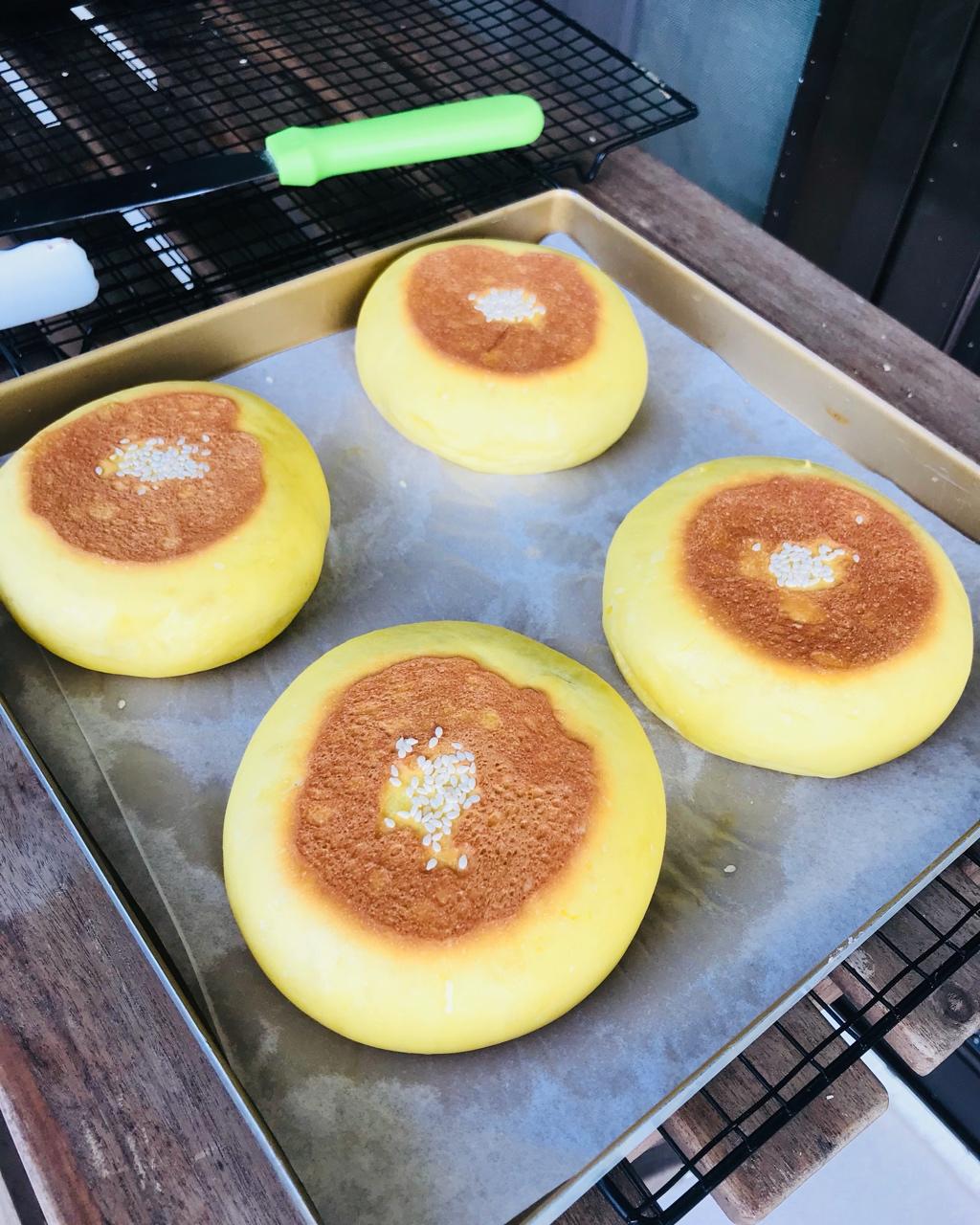 日式南瓜红豆包