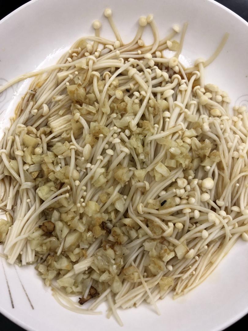 蒜蓉蒸金针菇