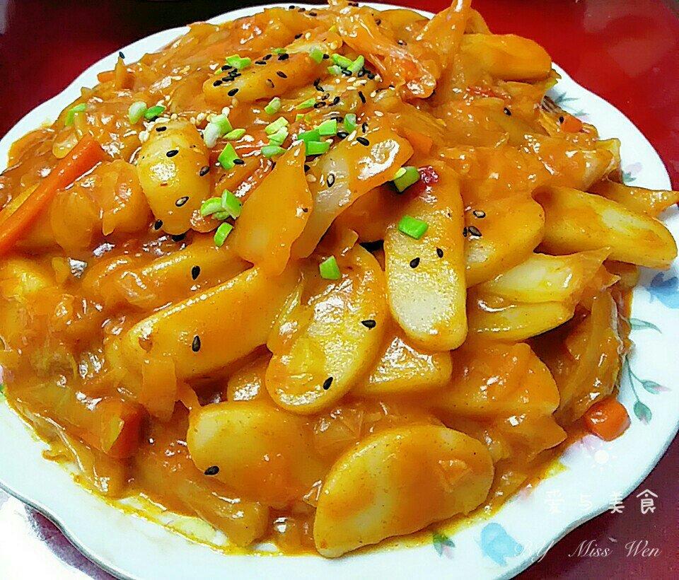 韩国经典料理——辣炒年糕