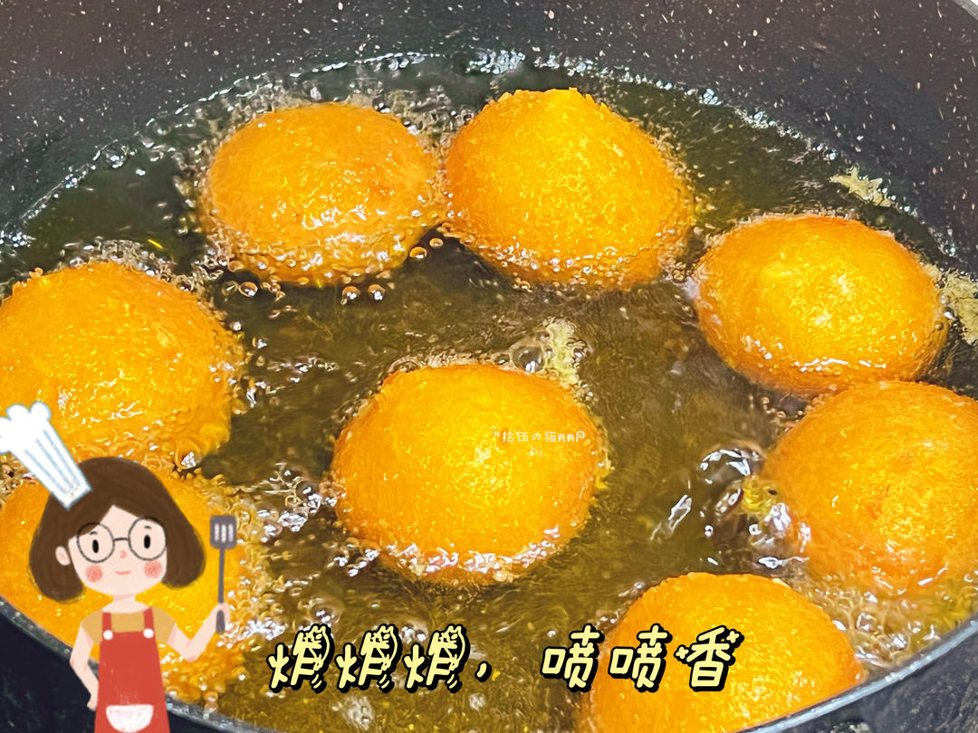 ⭕零难度新手小白易上手                       家庭版/芝士夹心南瓜饼🎃