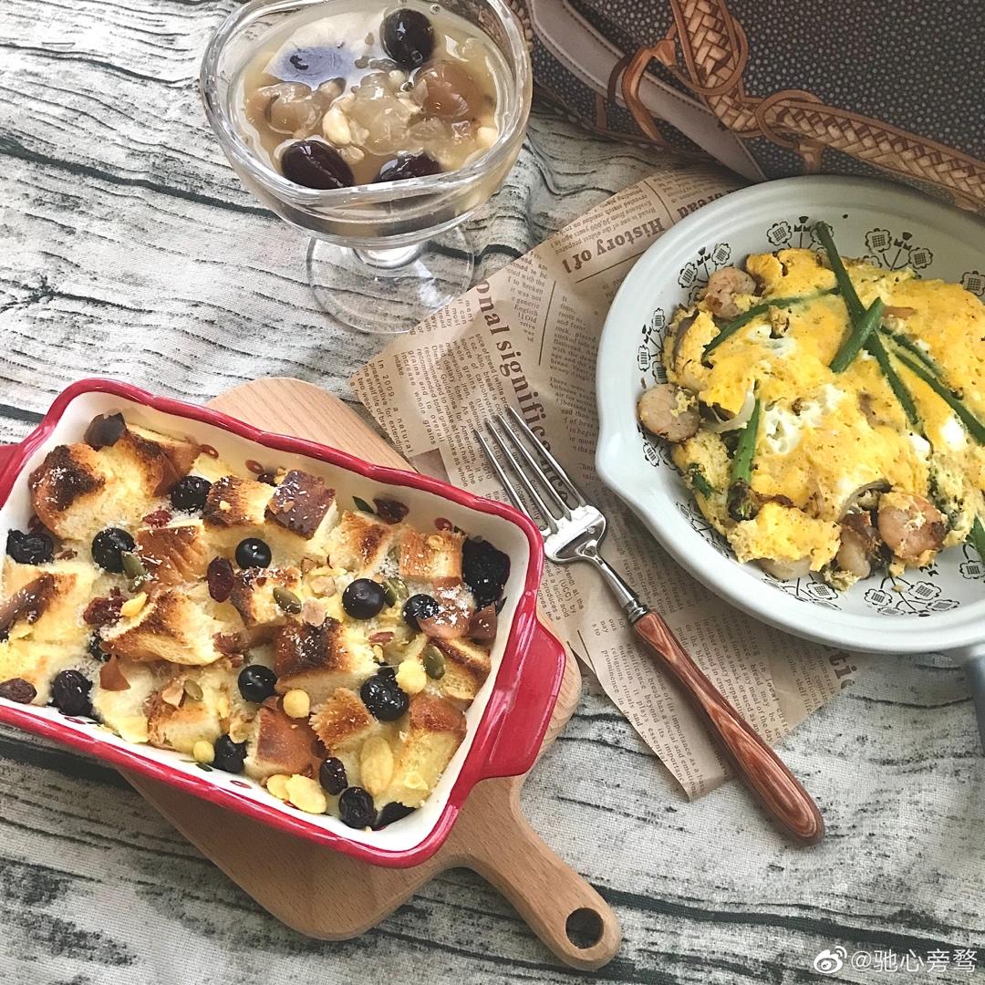 芦笋虾仁早餐蛋饼