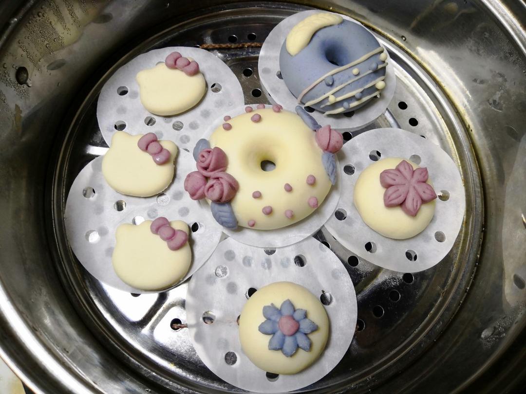 「原创」让你心动的甜甜圈馒头