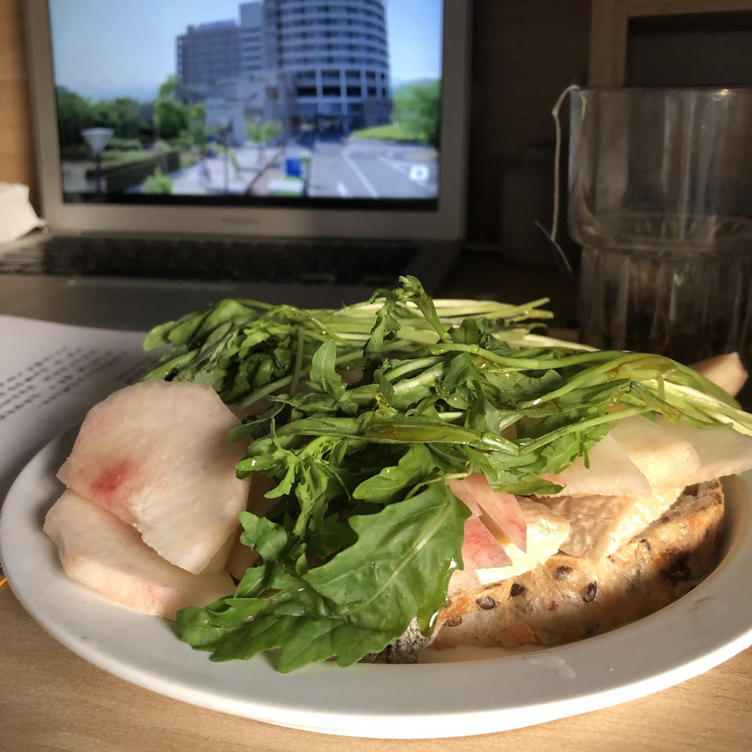 苹果布里芝士三明治