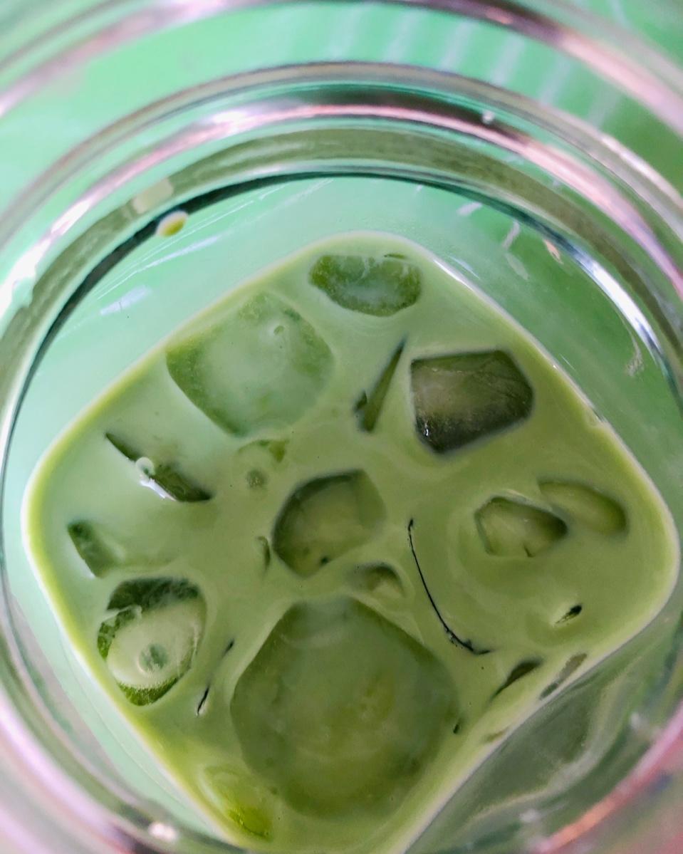 咸奶盖冰抹茶拿铁