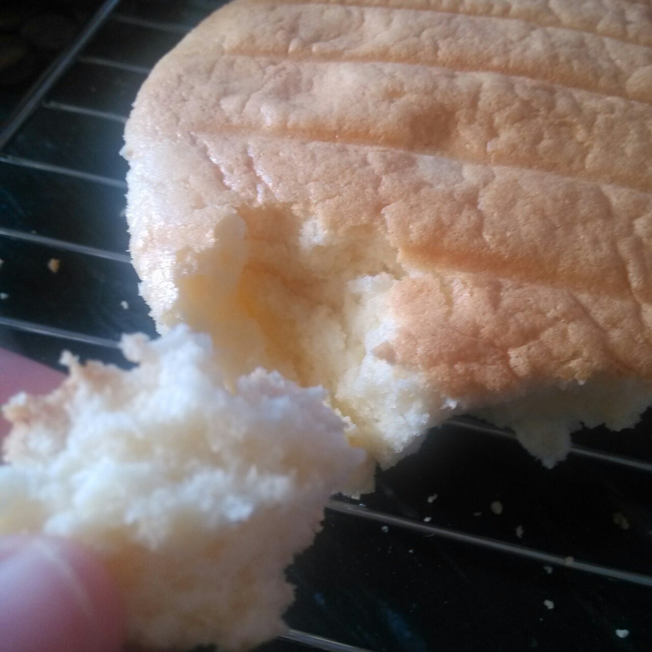 6寸原味戚风蛋糕