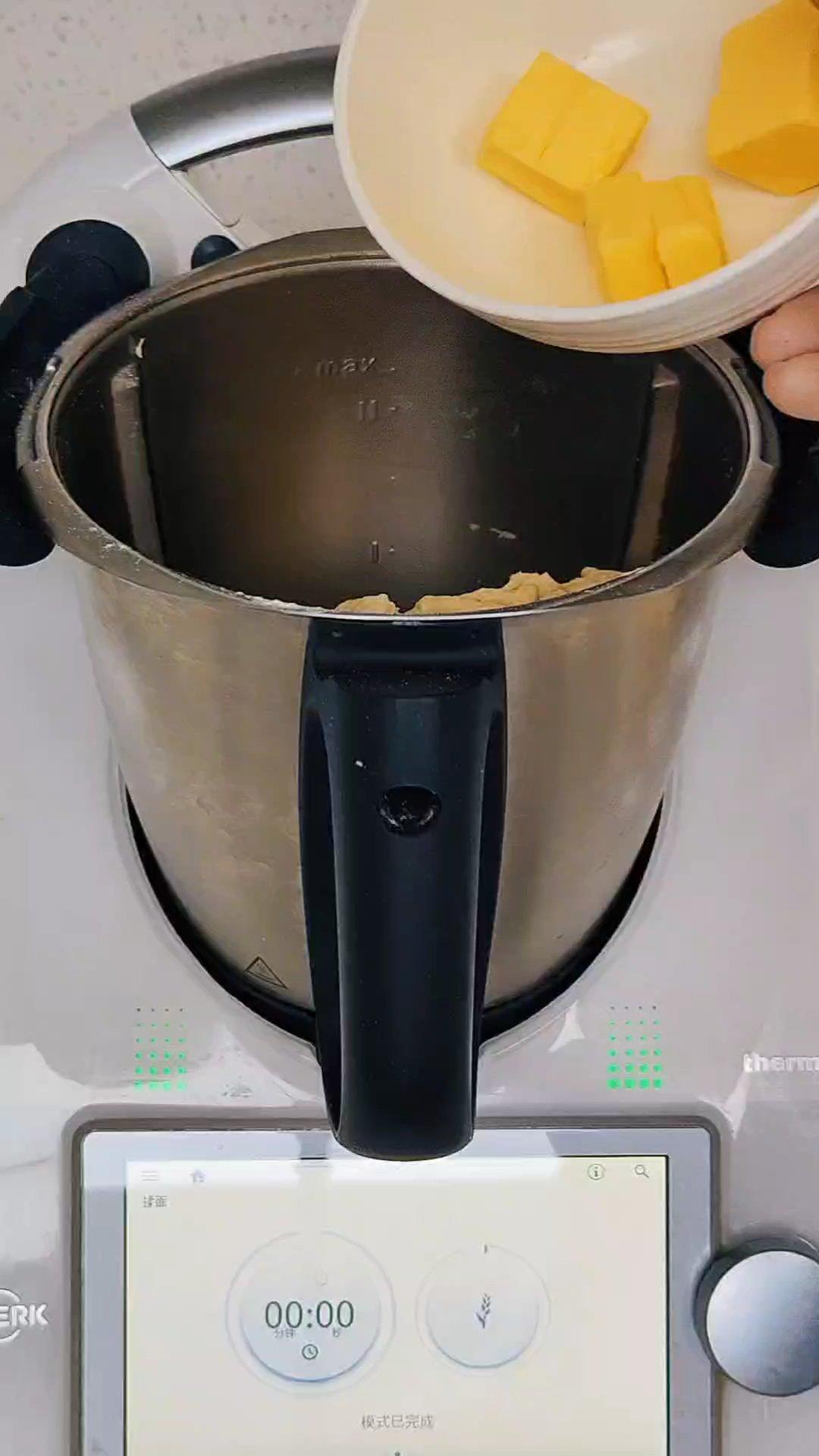 纯奶手撕吐司的做法 步骤1