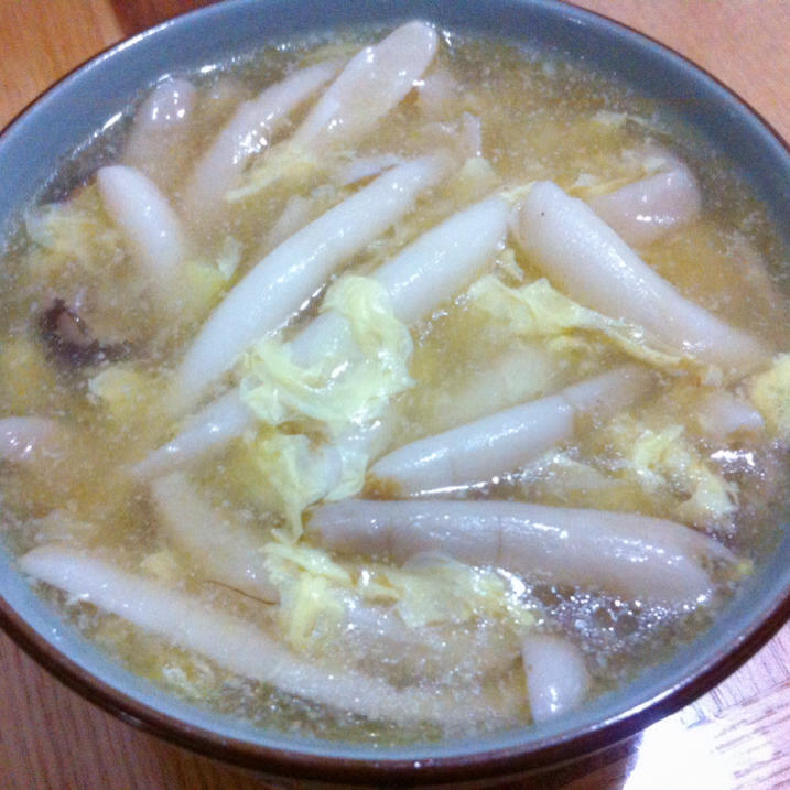 蟹味菇蛋花汤