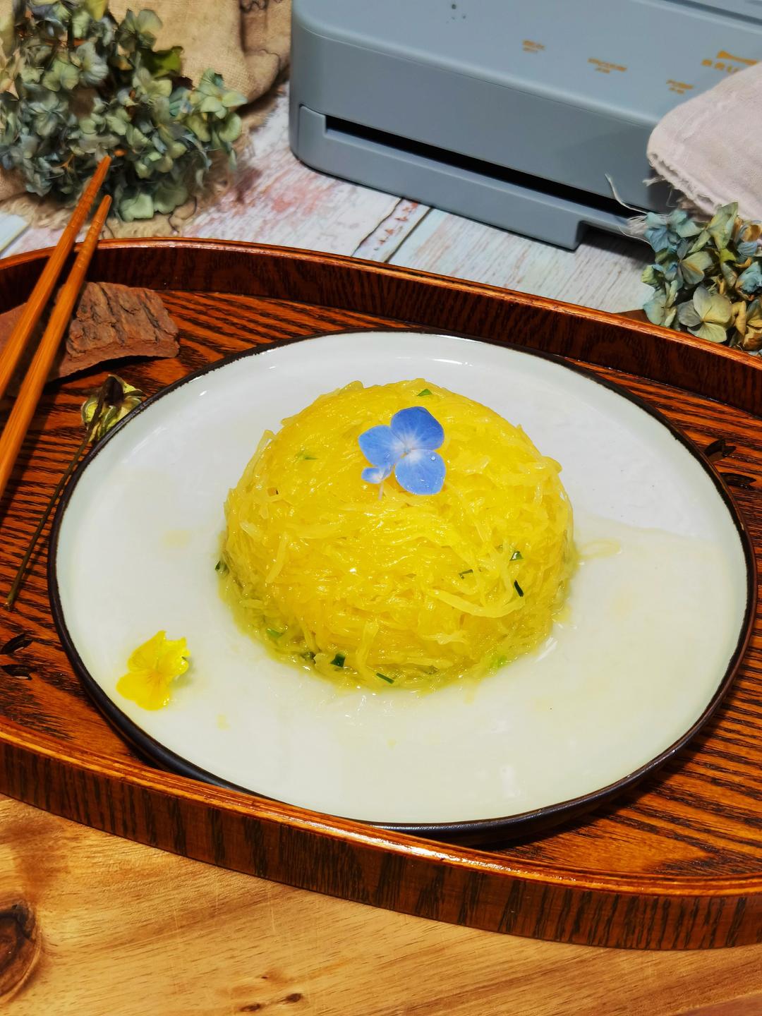 葱油崇明金瓜丝夏天的美味的做法