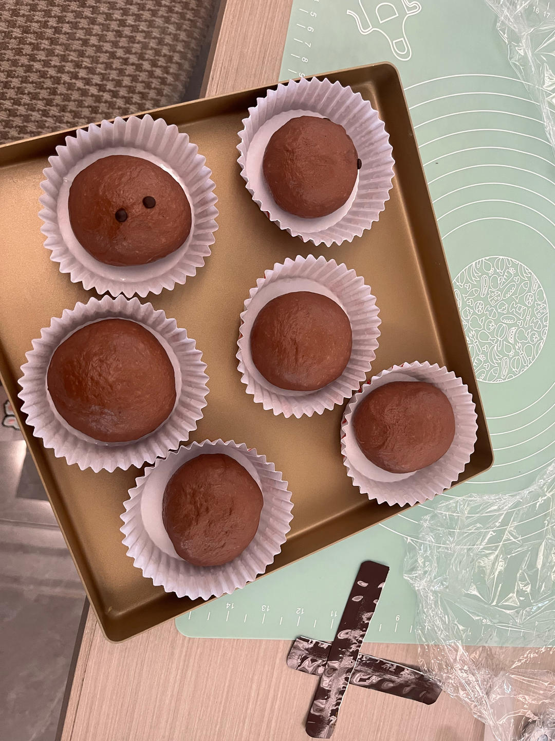 巧克力蘑菇包