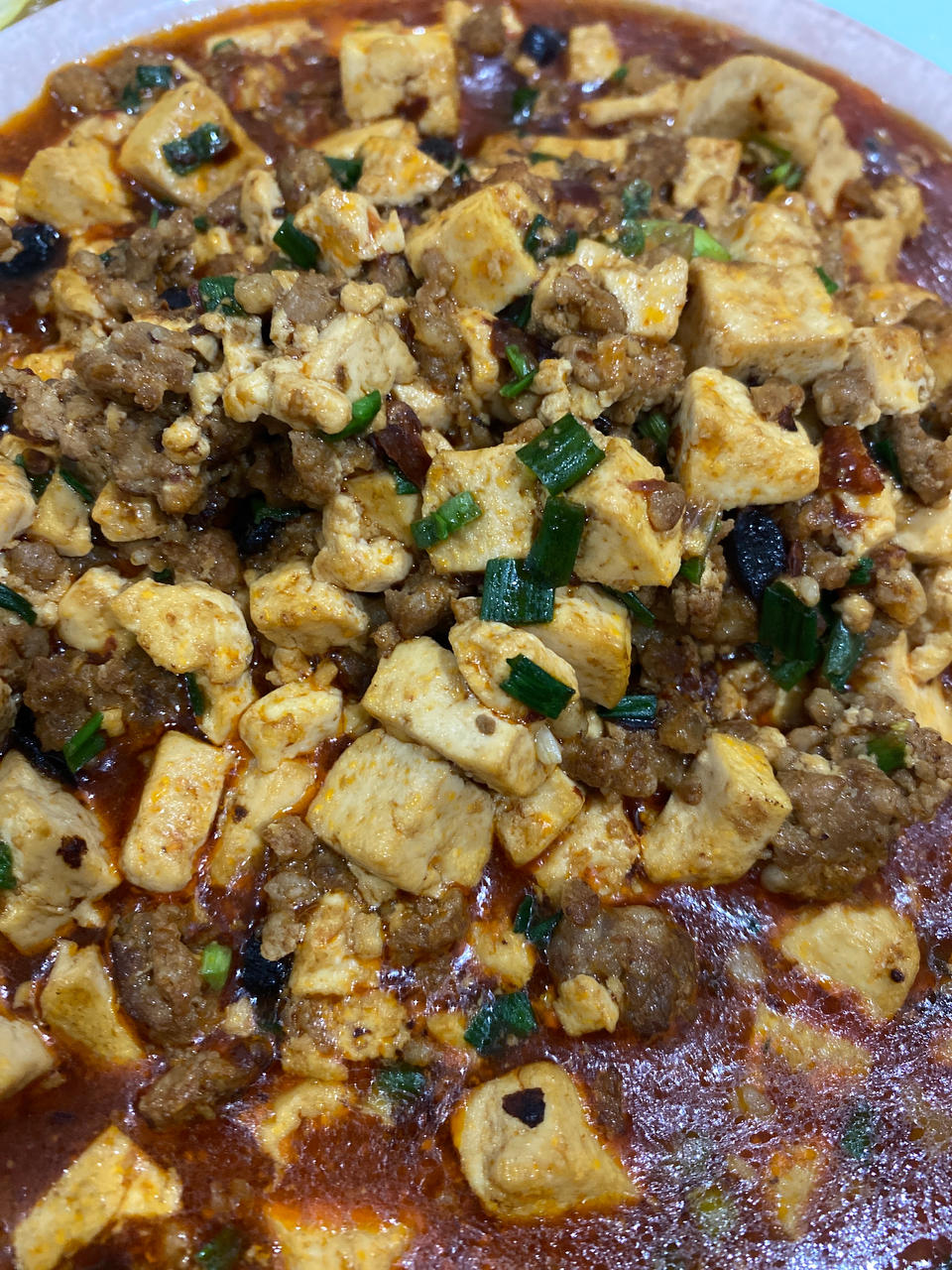 家常菜-肉末豆腐