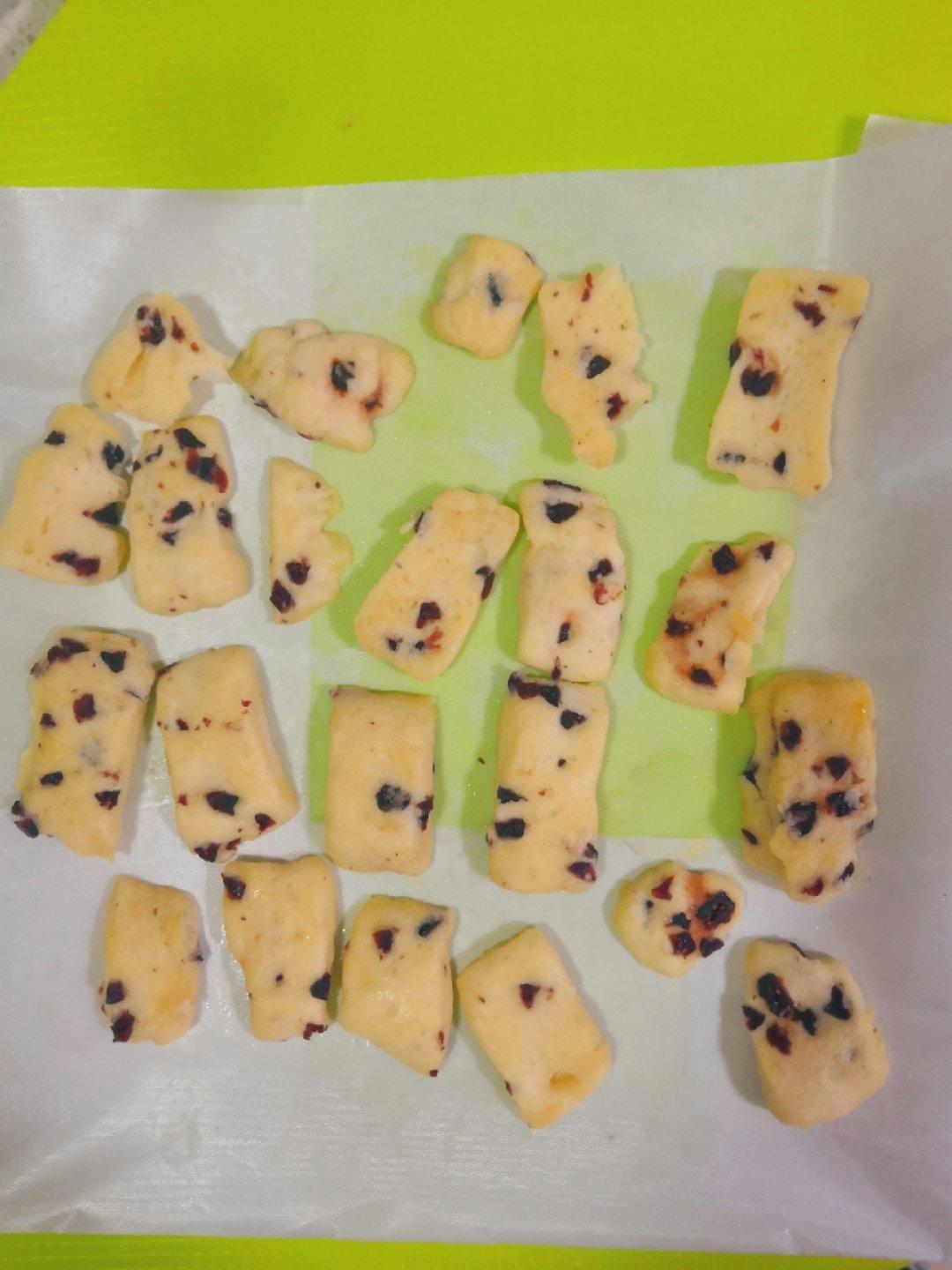 蔓越莓饼干——微波炉版