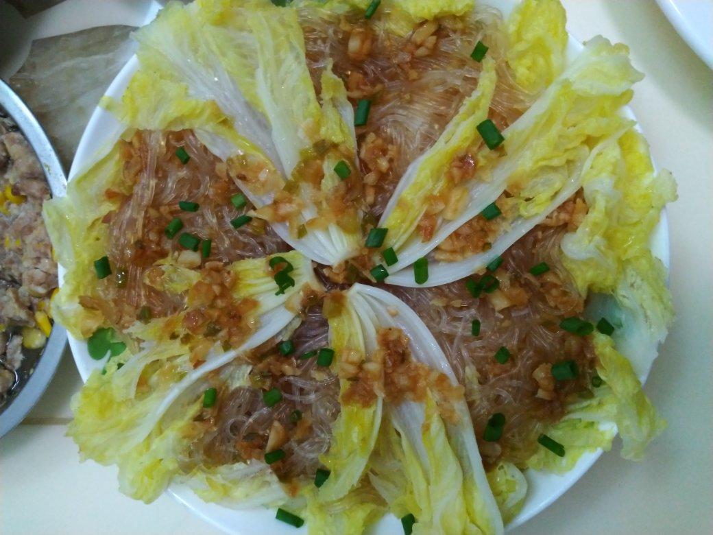 蒜蓉粉丝蒸娃娃菜