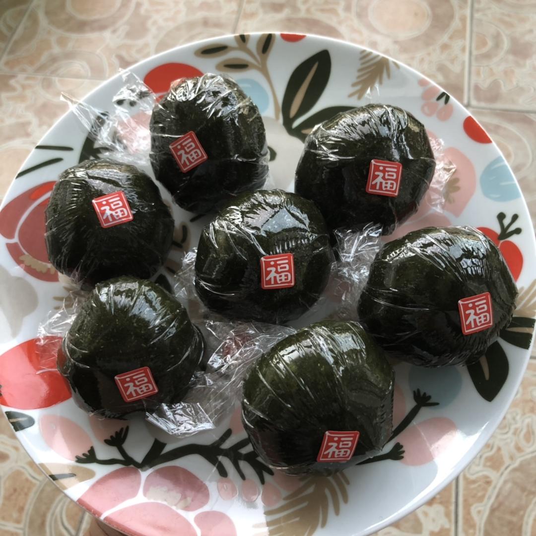 《Tinrry+》咸蛋黄肉松青团+红豆沙青团