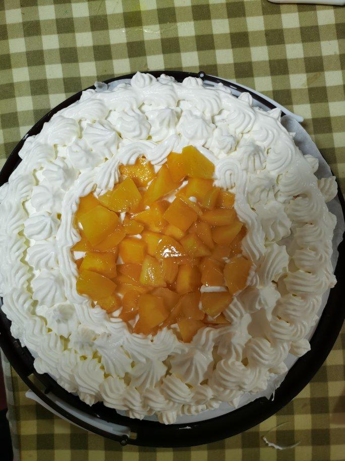 木糖醇百香果奶油蛋糕