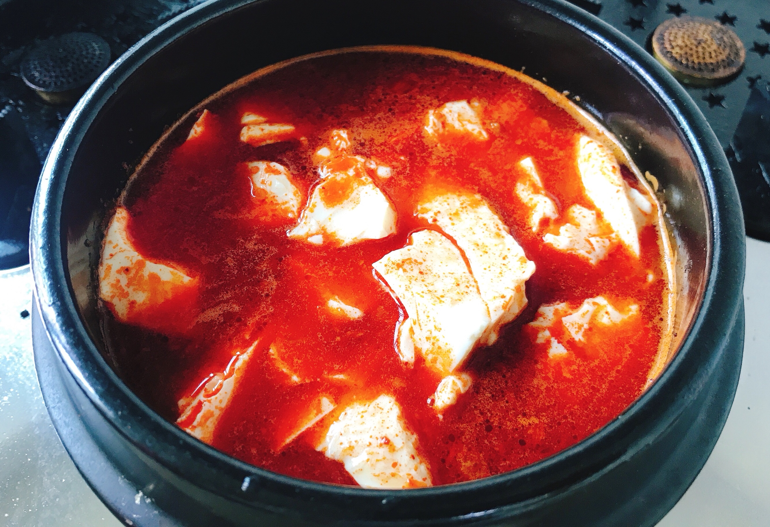 谁吃谁赞的韩式嫩豆腐辣汤的做法 步骤2