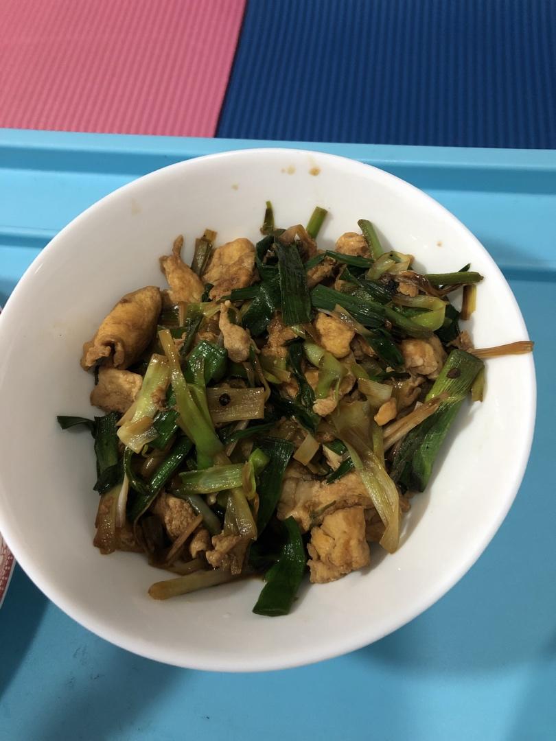 超级香的大蒜肉末炒鸡蛋