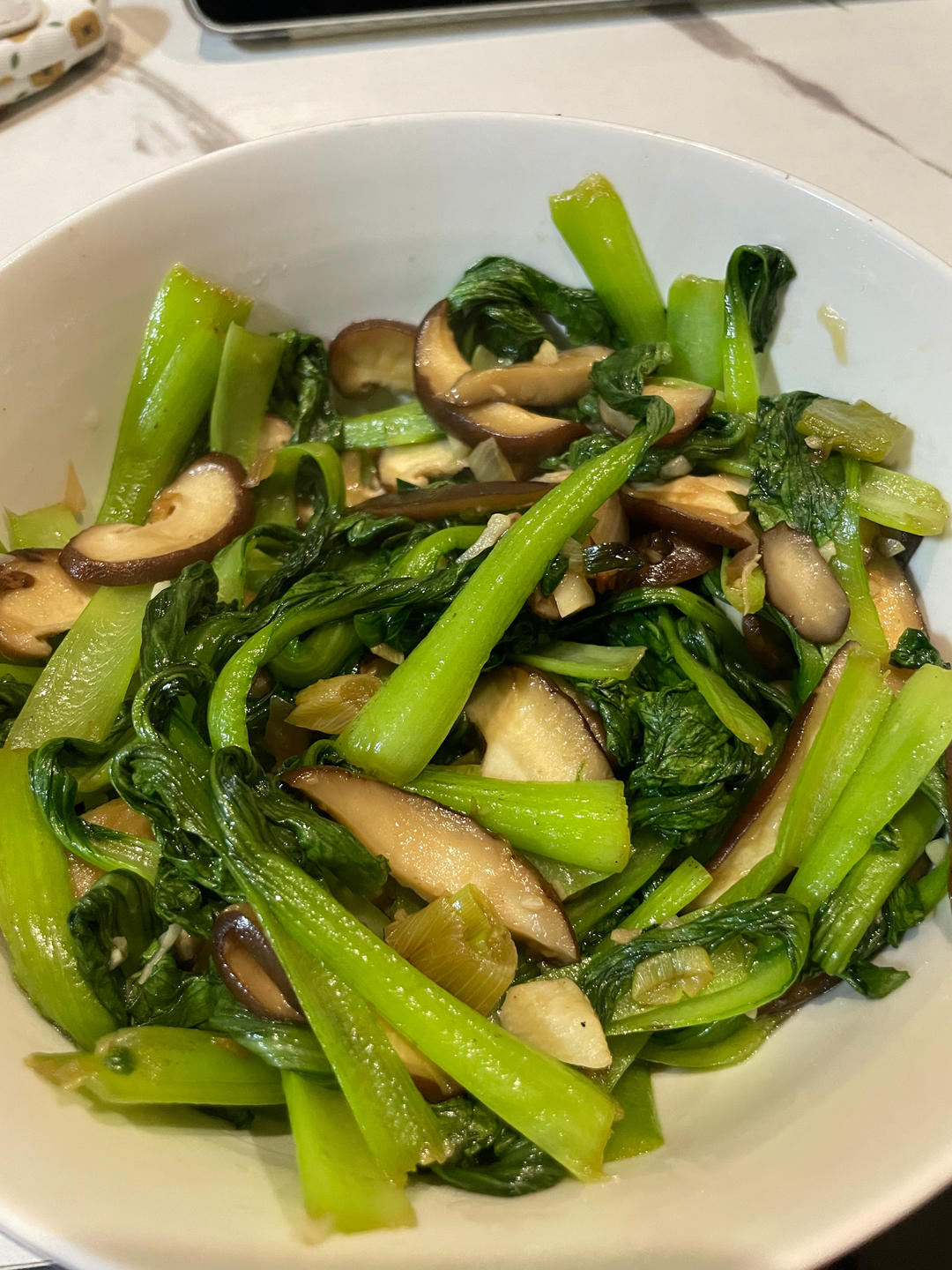 比肉还好吃的——蚝油香菇油菜