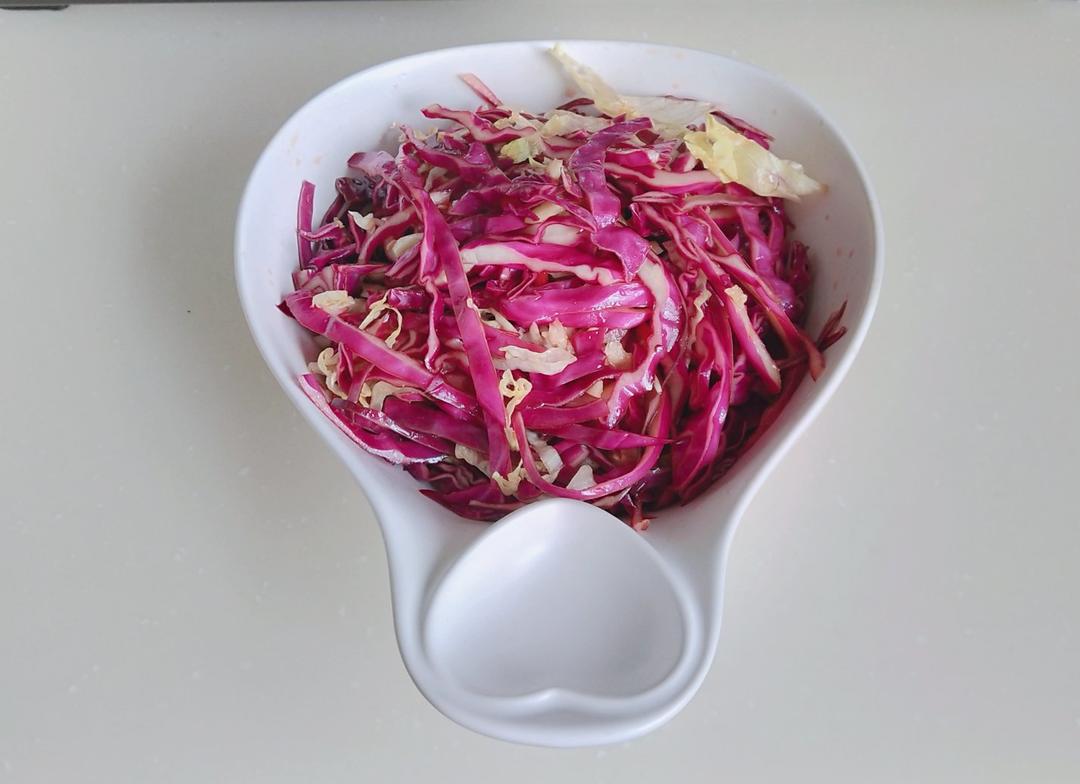 凉拌紫甘蓝