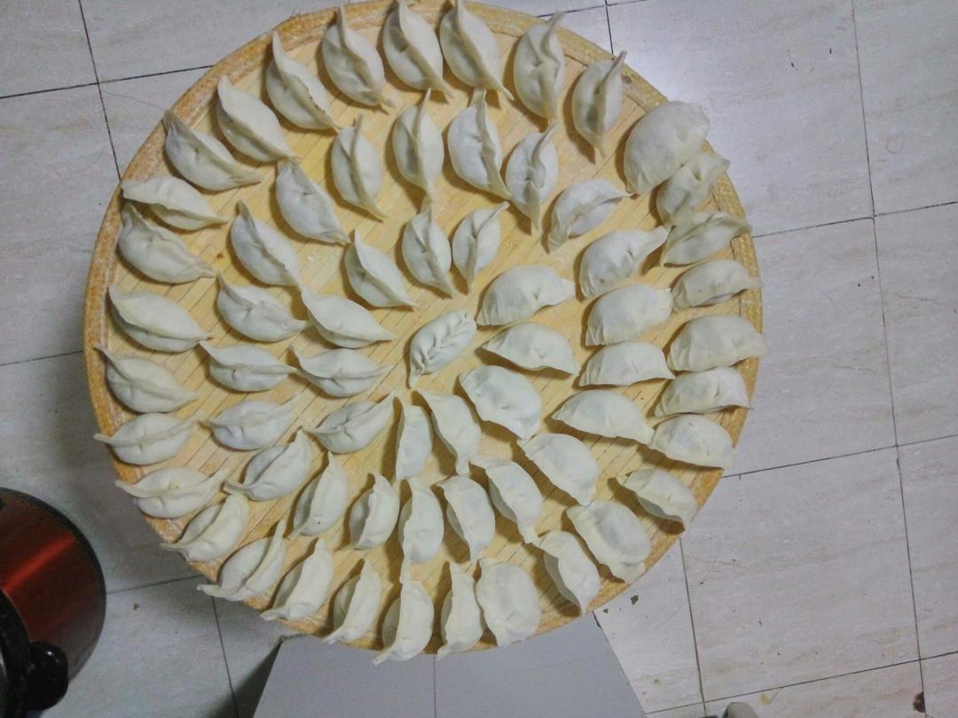 圆白菜猪肉馅饺子