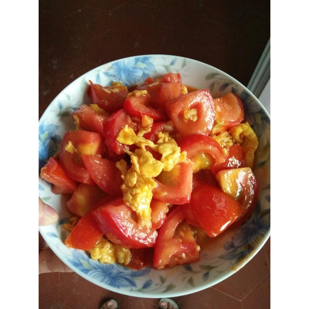 西红柿炒鸡蛋