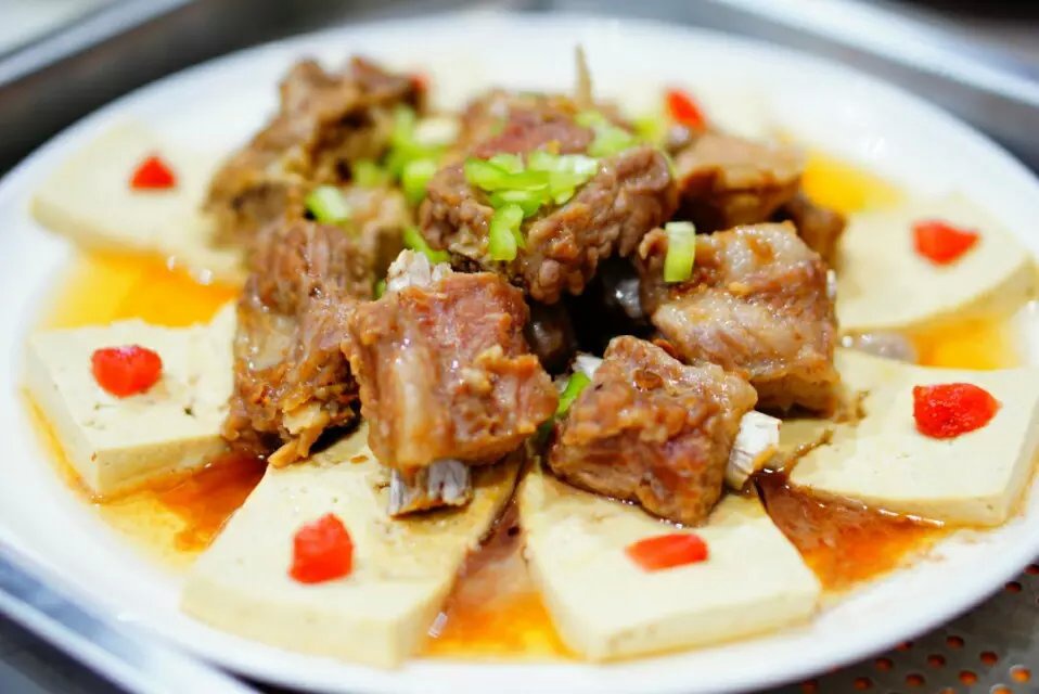 o0圈圈0o做的排骨蒸豆腐