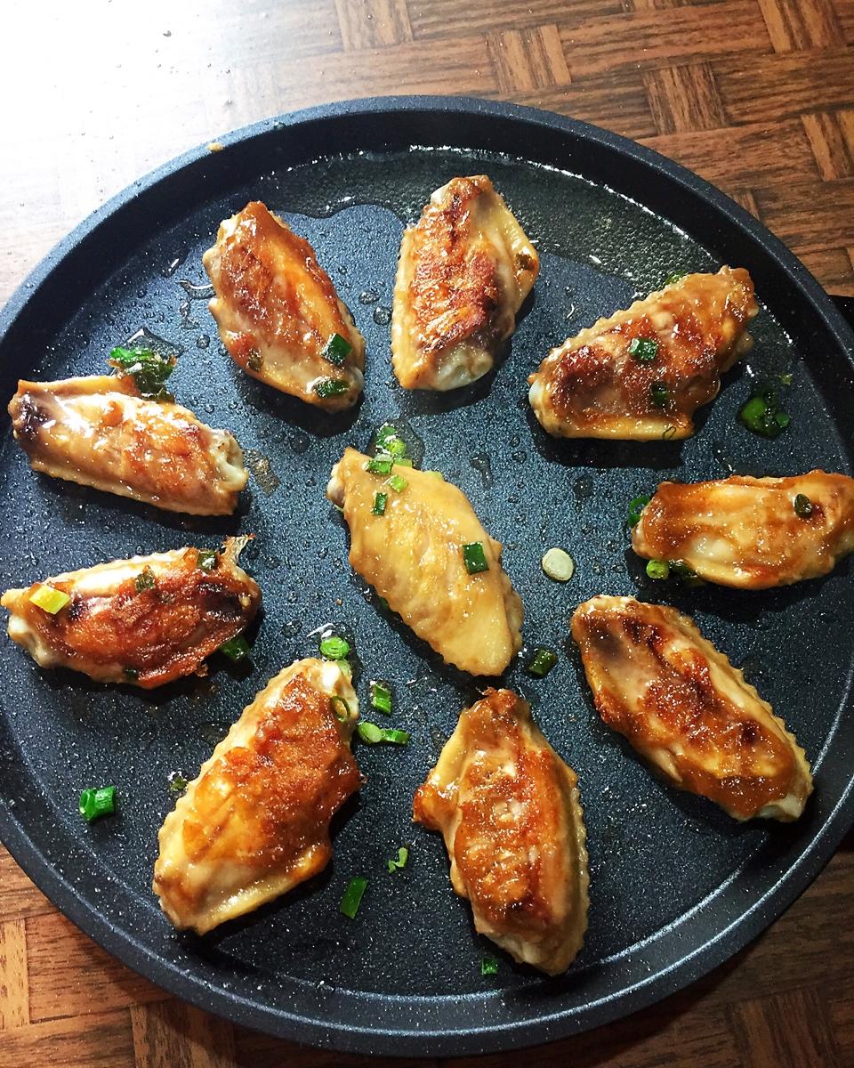 电饼铛煎鸡翅