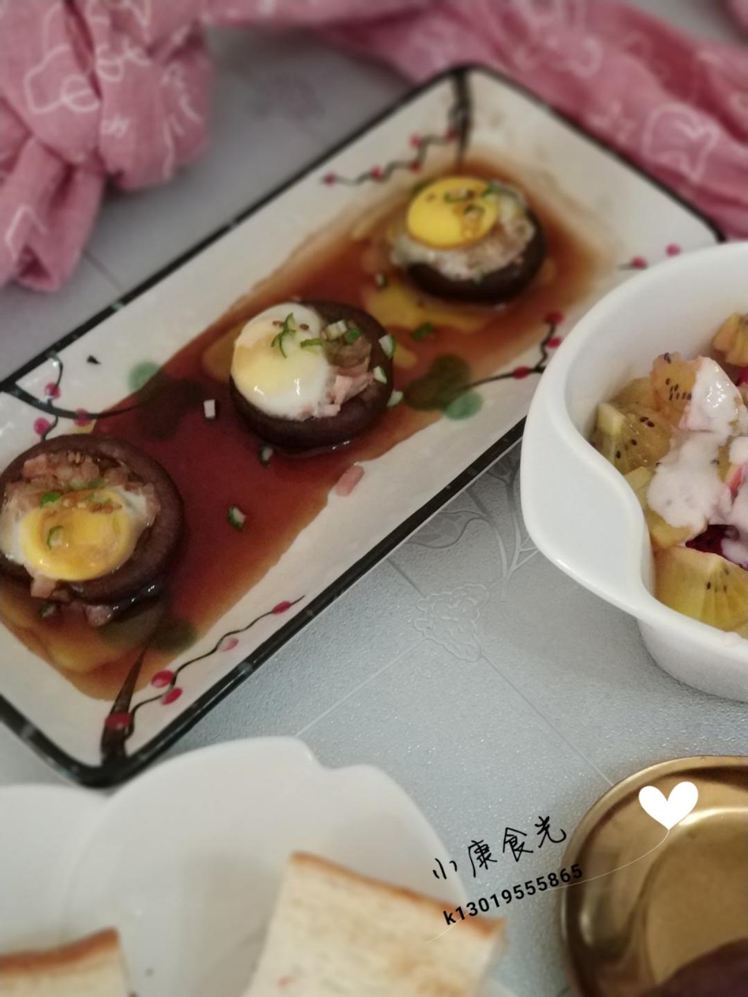 香菇蒸鹌鹑蛋