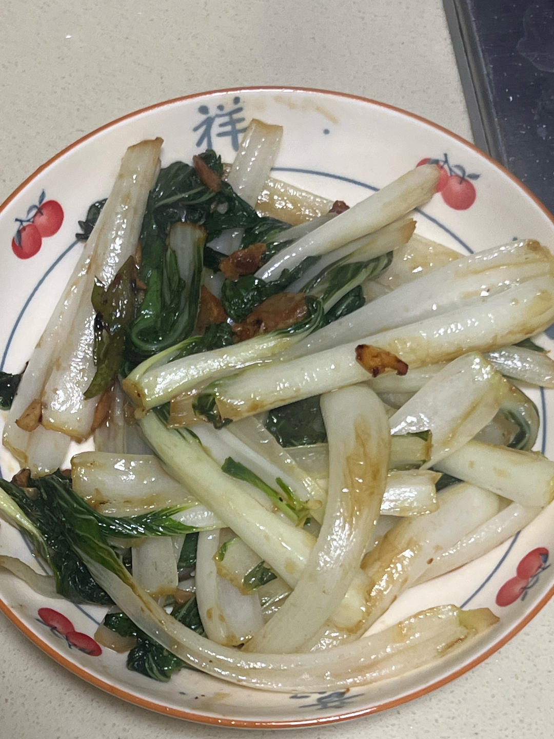 炝炒小白菜（脆爽）