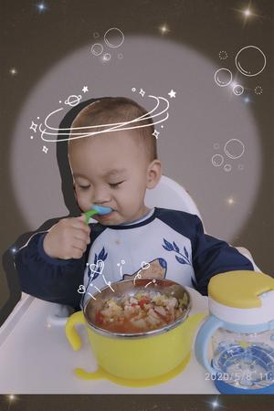 宝宝辅食:吃到停不下来的番茄鱼面片的做法 步骤8