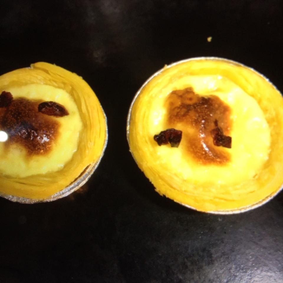 炼奶蔓越莓蛋挞
