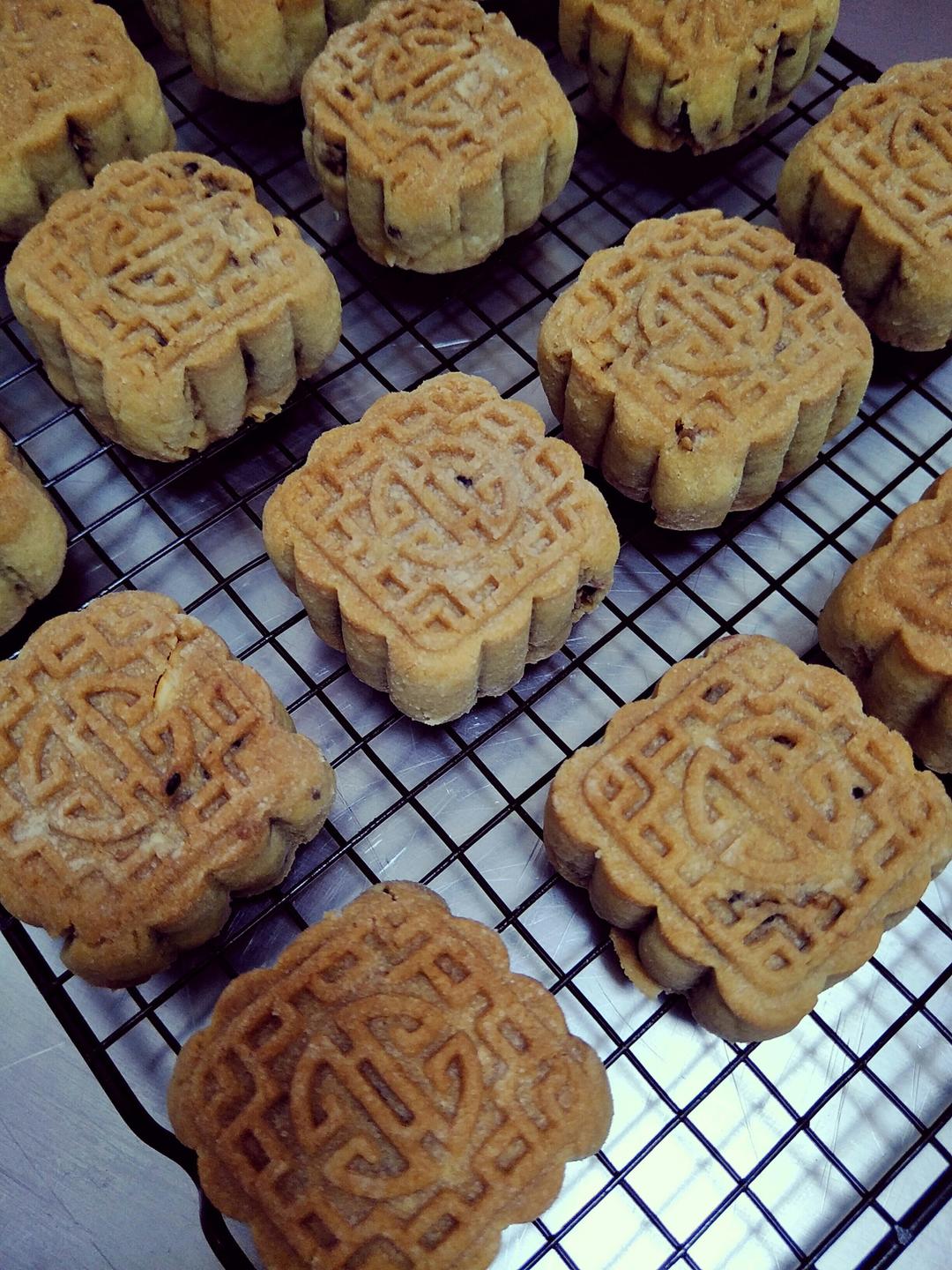 五仁月饼～不用转化糖浆的版本