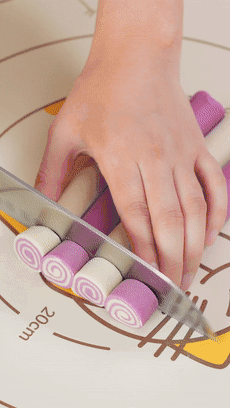 奶香紫薯卷【宝宝辅食】的做法 步骤7