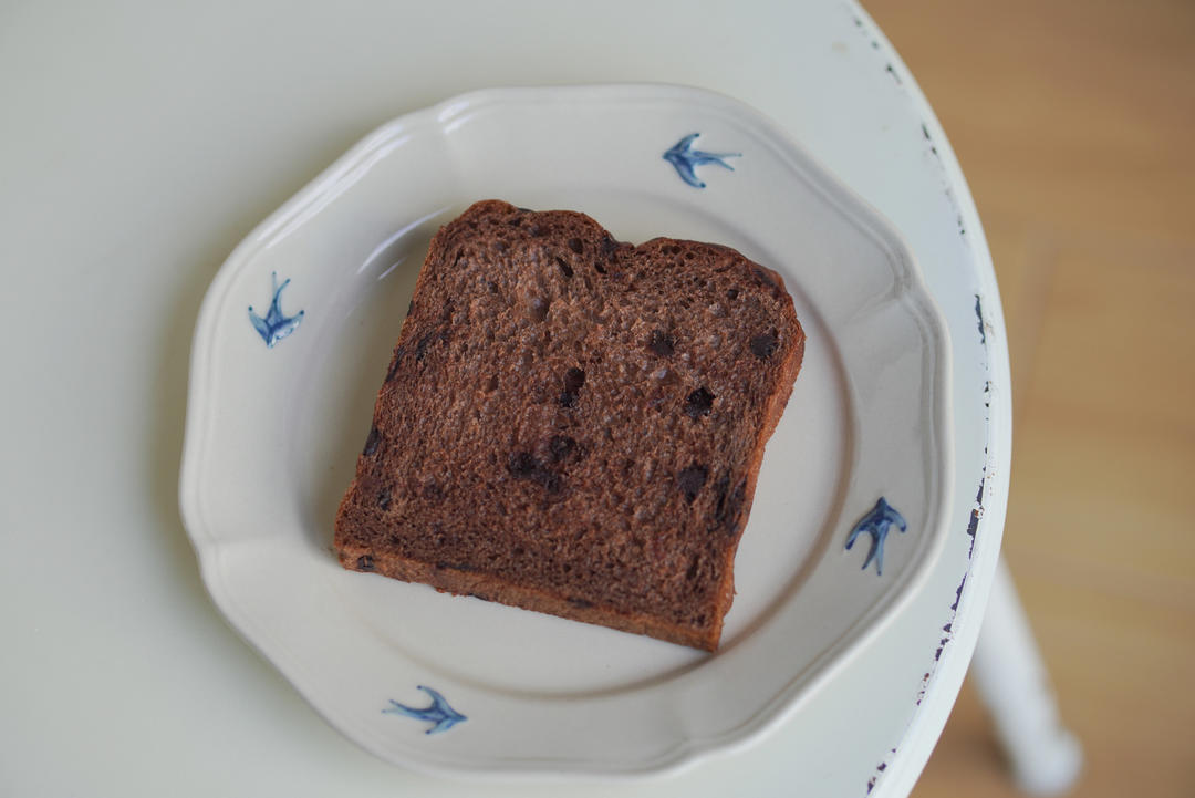 好吃到翘jiojio的巧克力生吐司