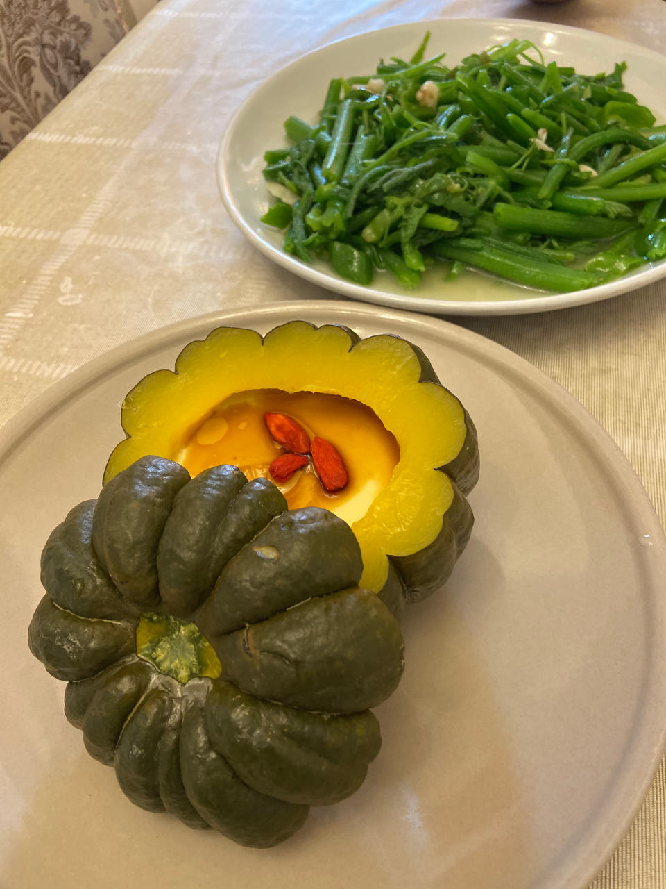 板栗贝贝南瓜@南瓜蒸蛋🎃简单快手