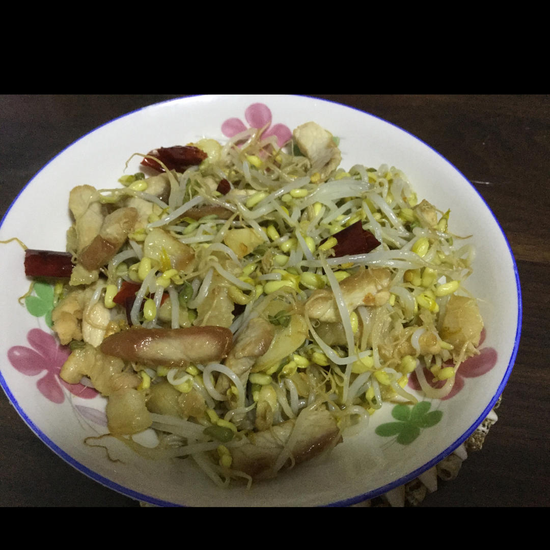 自制豆芽