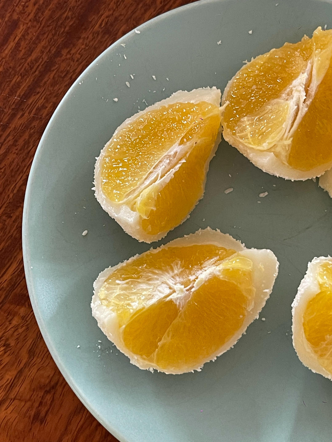 糯叽叽好吃到爆的沙糖桔水果大福